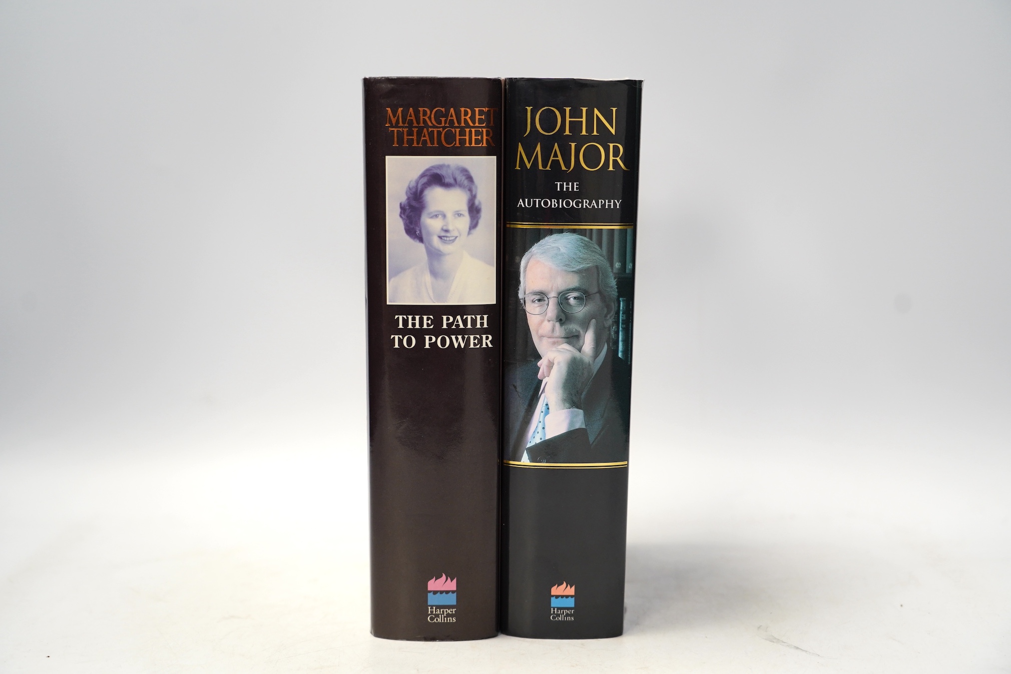 Thatcher , Margaret - The Path to Power. 1st edition (signed by the author on title), num. photo plates; publisher's cloth and d/wrapper,. 1995; Major, John - The Autobiography. 1st edition (short inscription by author o